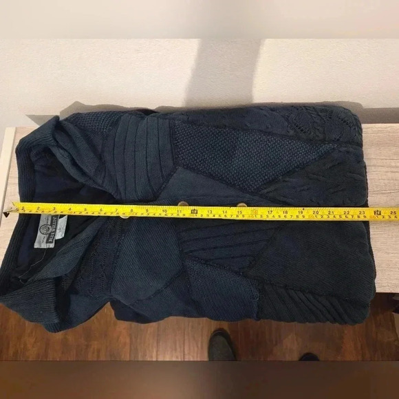 BLUE WILLIS Indigo Womens Large L Jacket Sweater BLAZER style button up. - Picture 4 of 6